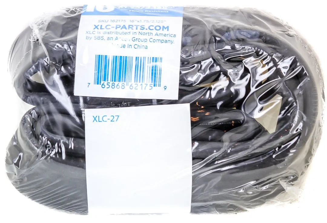 12QTY XLC 16x1.75/2.125" 35mm Schrader Valve Thorn Resistant Wrap Bike Tubes NEW