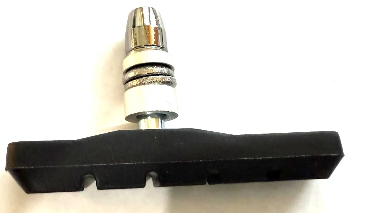 2 Pairs Jagwire Mountain Sport MTB Linear-Pull Brake Shoes with threaded posts.