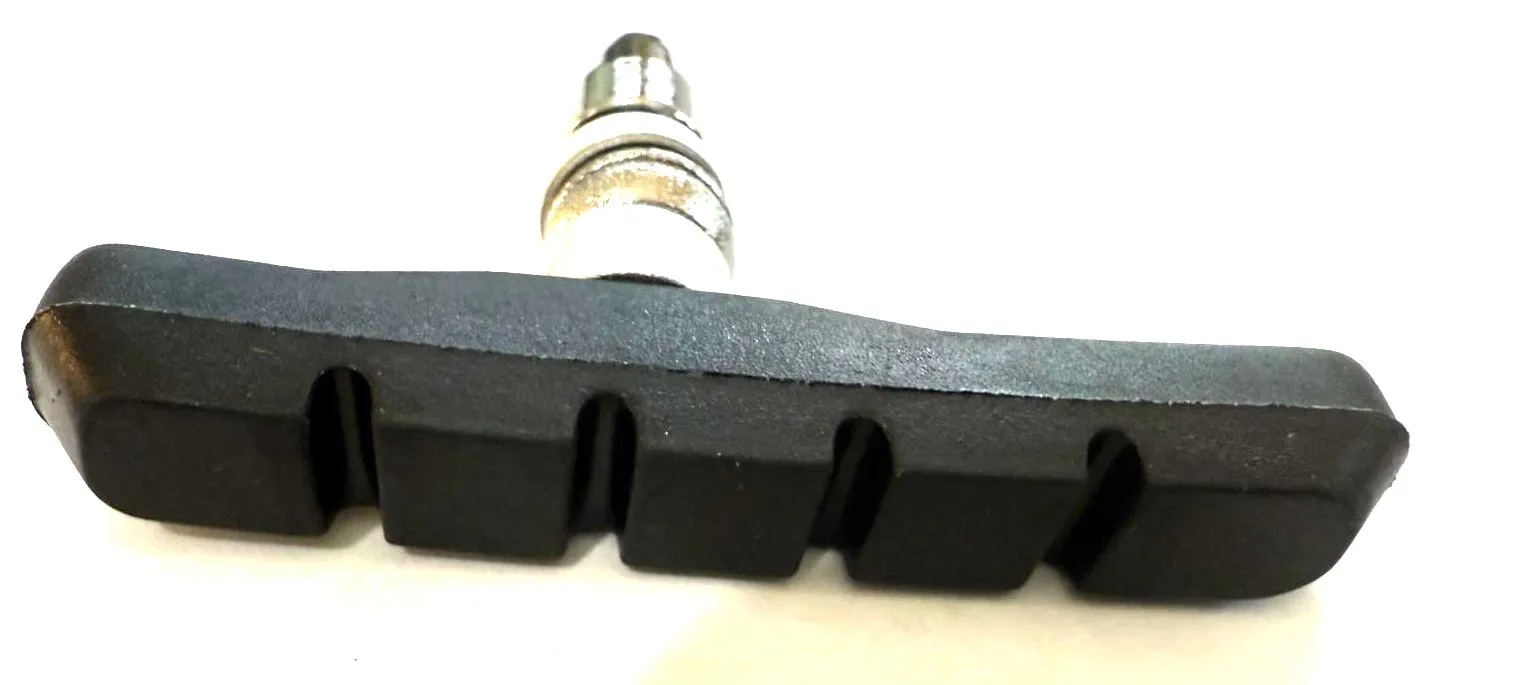 2 Pairs Jagwire Mountain Sport MTB Linear-Pull Brake Shoes with threaded posts.