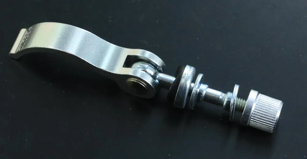Bike Seatpost Clamp Quick Release Binder Bolt 43 x 6/8mm Aluminum / New
