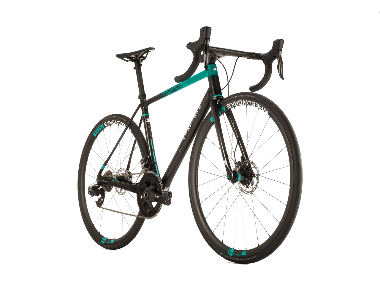 Chapter2 HURU Disc Brake Frameset (Aqua/UD)