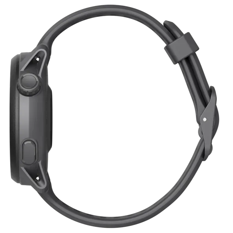 Coros Pace 3 Silicone Smart Watch (Black)