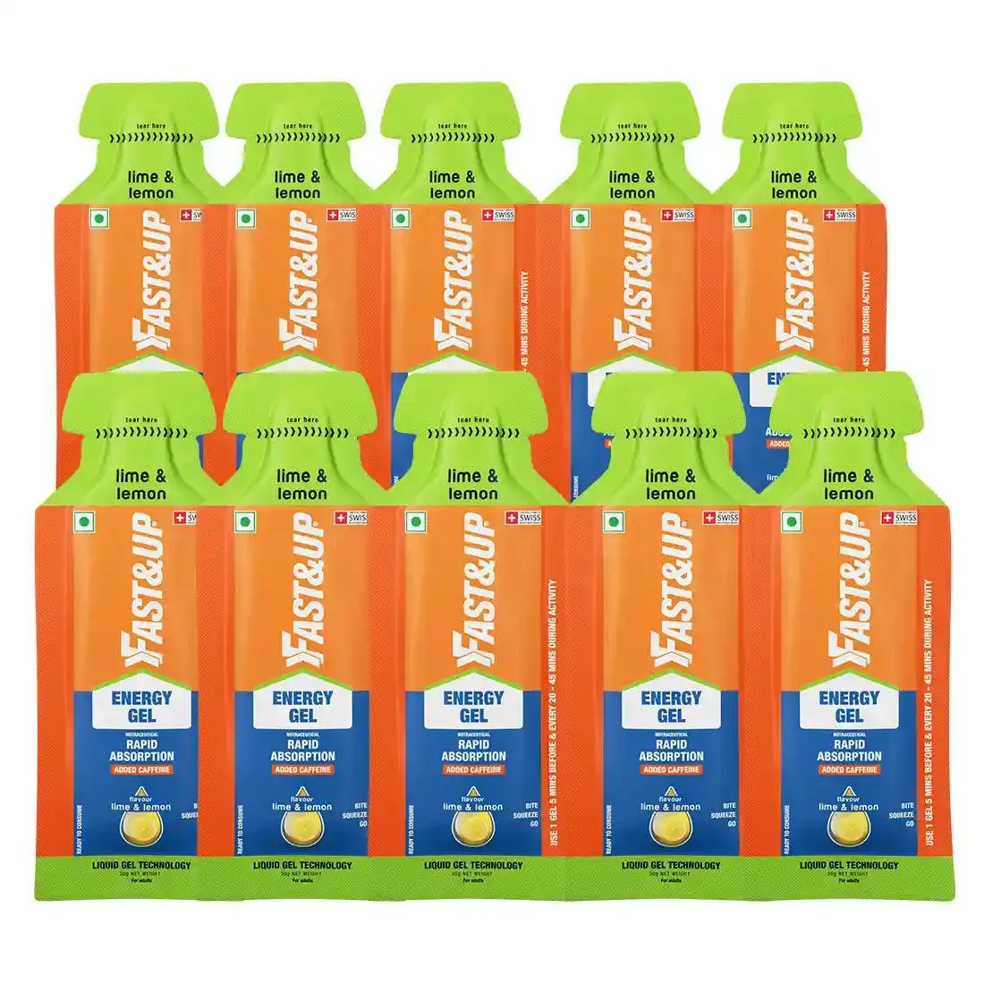 Fast&Up Energy Gel (Lime & Lemon)