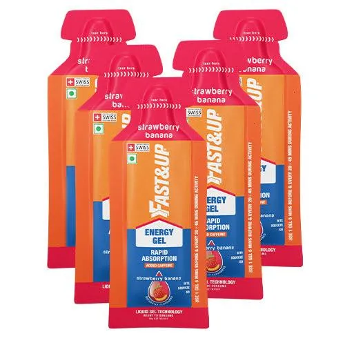Fast&Up Energy Gel (Strawberry Banana)