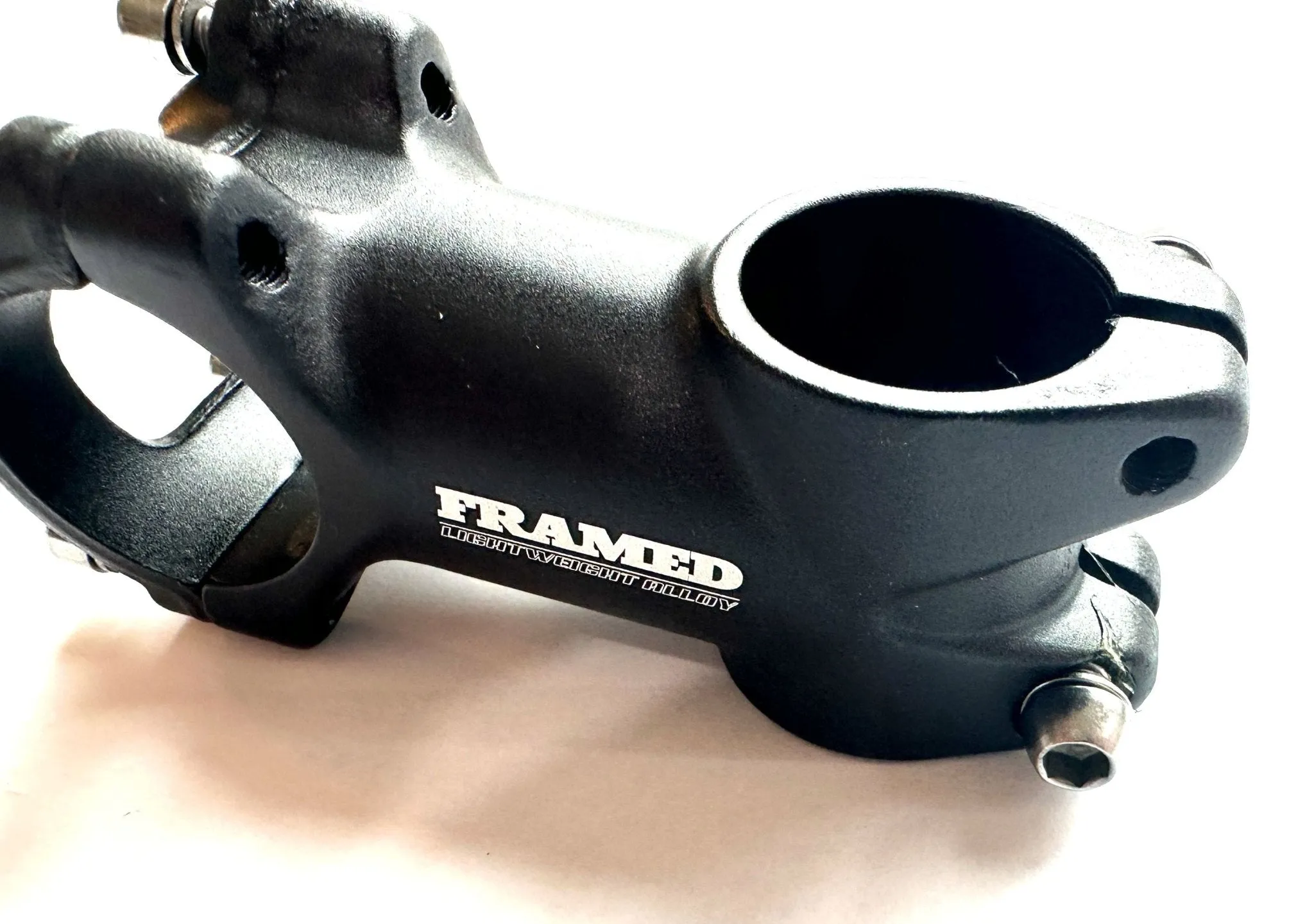Framed Alloy 1-1/8" x 60mm x 31.8mm 7 degrees Threadless Bike Stem Black New