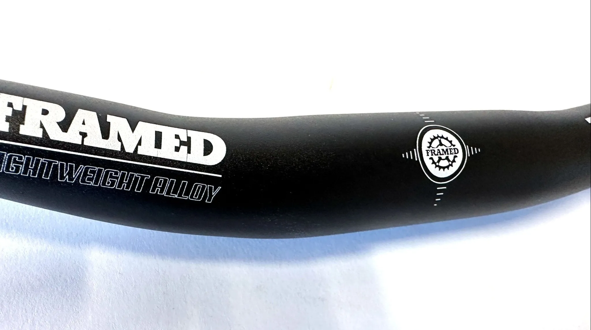 FRAMED Alloy Riser Mountain Bike Handlebars Black 760mm 31.8mm 380g New