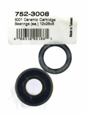 FSA 6001 Bike Ceramic Cartridge Bearings 12 x 28 x 8 752-3008 NEW