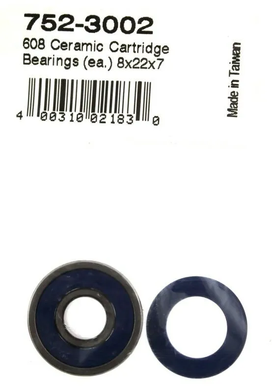 FSA 608 Bike Ceramic Cartridge Bearings 8 x 22 x 7 752-3002 4.0031E 11 NEW