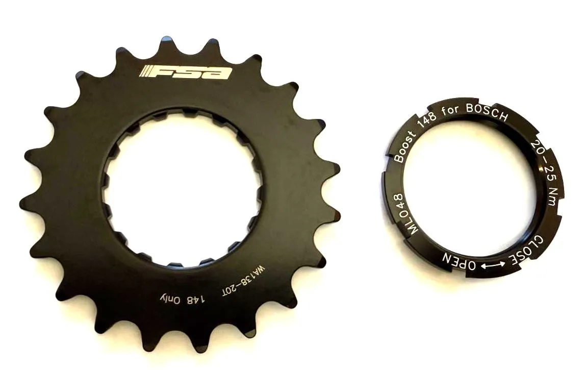 FSA Bosch E-Bike Steel Chainring 20t Sprocket WA138-20T 135/142 148 only NOS