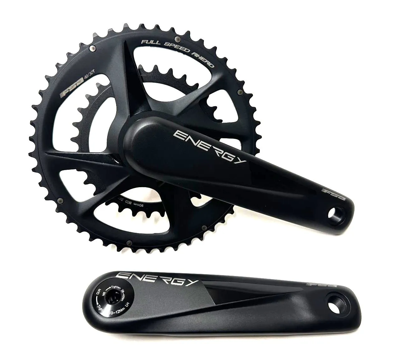 FSA Energy Modular BB386EVO Road Gravel Crankset 172.5mm 11/12-Speed 48/32t New