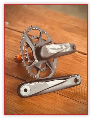 FSA Energy Modular Road Gravel Crankset 170mm 9/10/11/12-Speed, 46/30t,  New