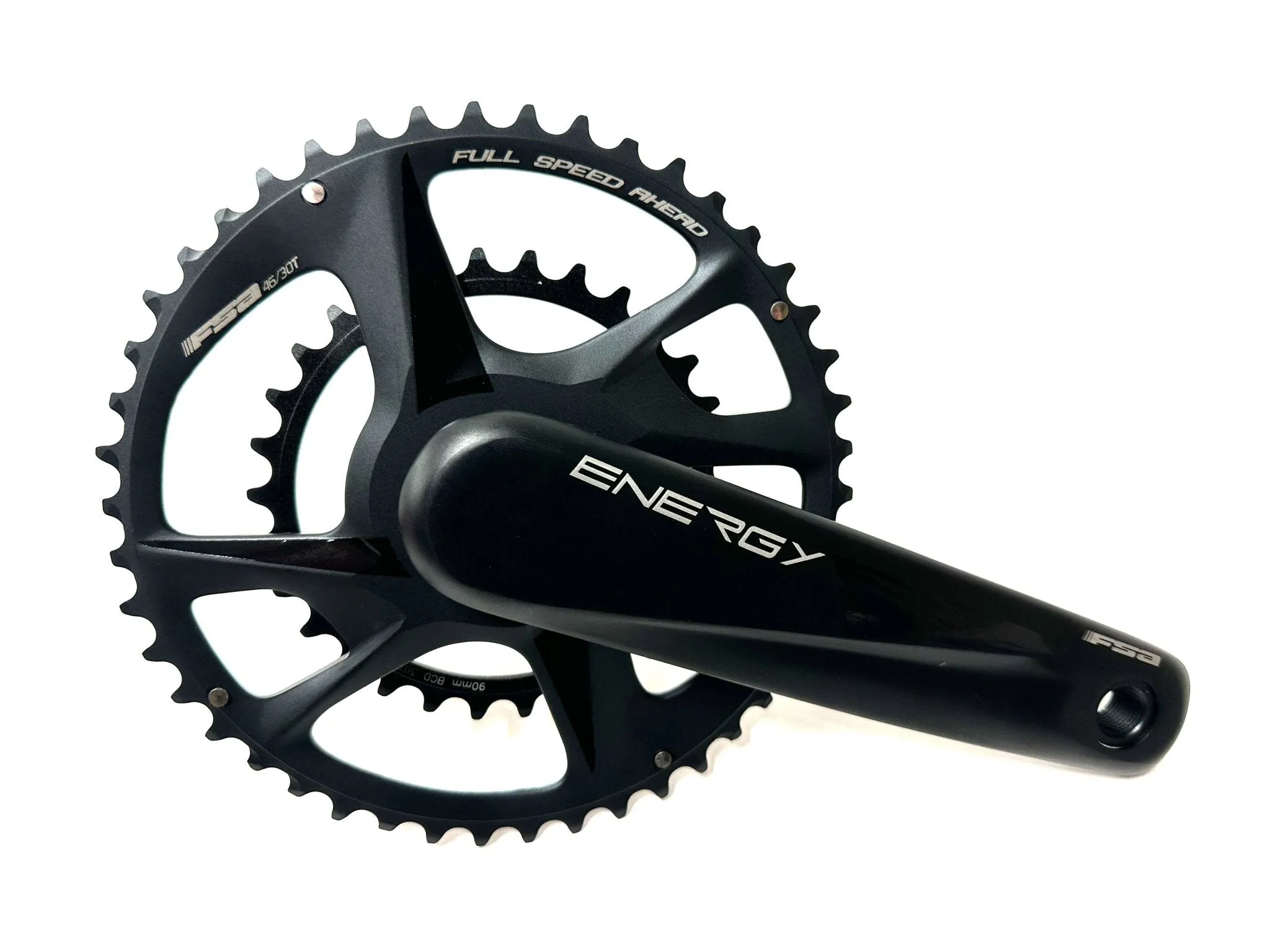FSA Energy Modular Road Gravel Crankset 170mm 9/10/11/12-Speed, 46/30t,  New