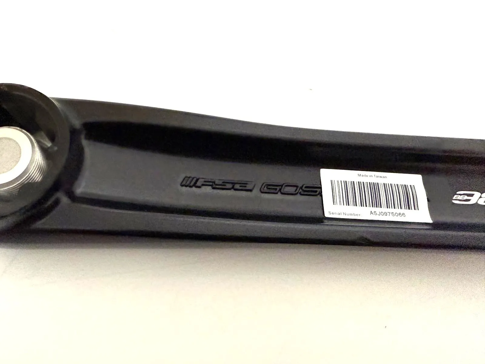 FSA Gossamer 386EVO Left 165mm Alloy Crankarm Crank Arm CK-0S6023/86 New