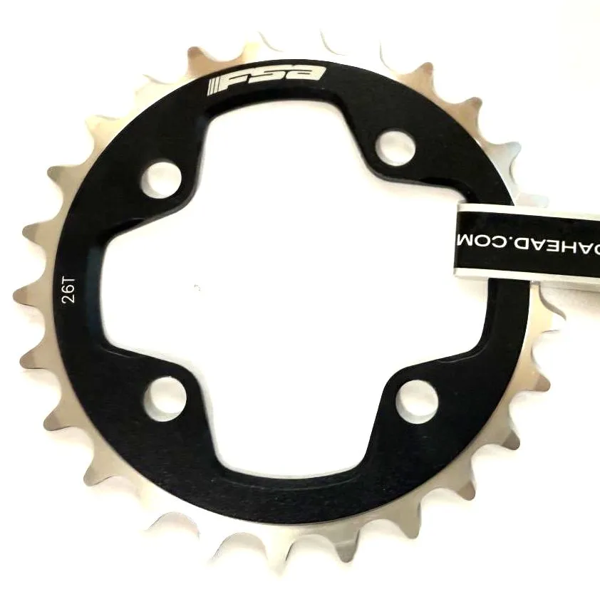FSA K-Force MTB ABS BCD68 26tooth Steel 4 Bolt Bike Chainring WC078 10/11spd NEW