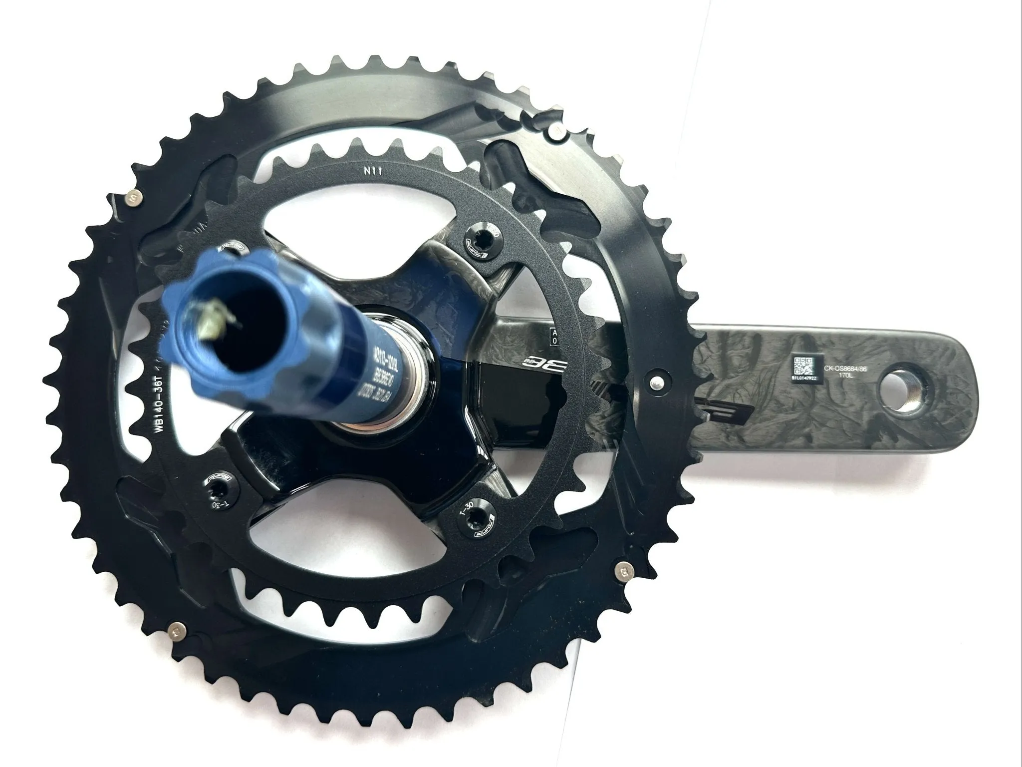 FSA SL-K 386 Carbon Crankset 11, Spindle: 30mm, BCD: 110, 36/52, 30mm, 170mm NEW