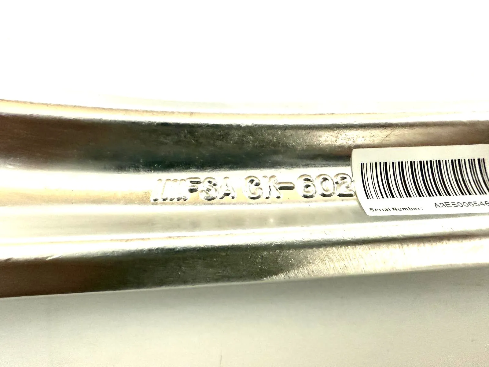 FSA Vero Left 170mm Alloy JIS Tapered Spindle Crankarm Crank Arm Silver CK-602
