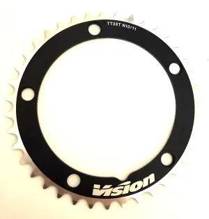 FSA Vision Aero TT Bike Chainring 130 BCD 5 -Bolt  39T 10-11 Speed  WB060