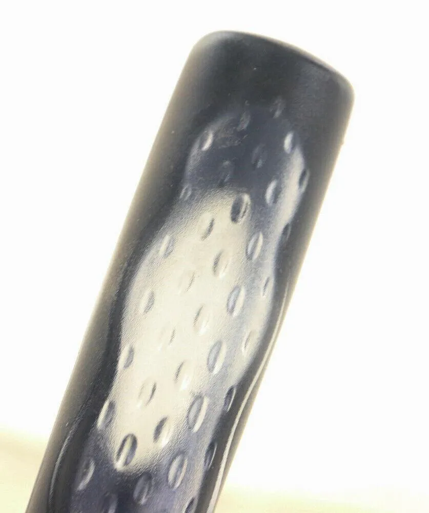 Handlebar Grips Bar Mountain Cross Bike Bicycle Black and Clear 120mm NEW