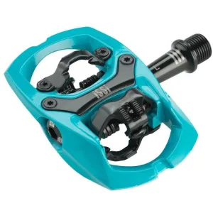 iSSi Trail III Clipless MTB Pedals (Sky Blue)