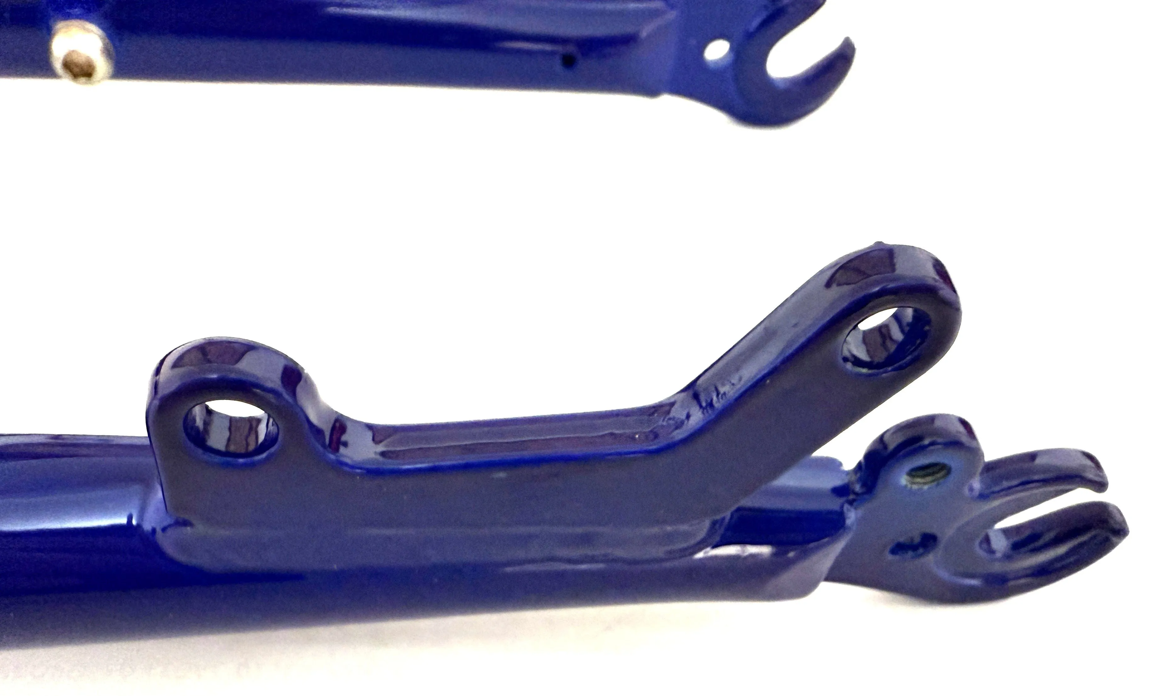 Izip Simi 1 1/8" 26" Threaded Steel Bike Fork 100mm QR Disc Axle-Crown 410mm NOS