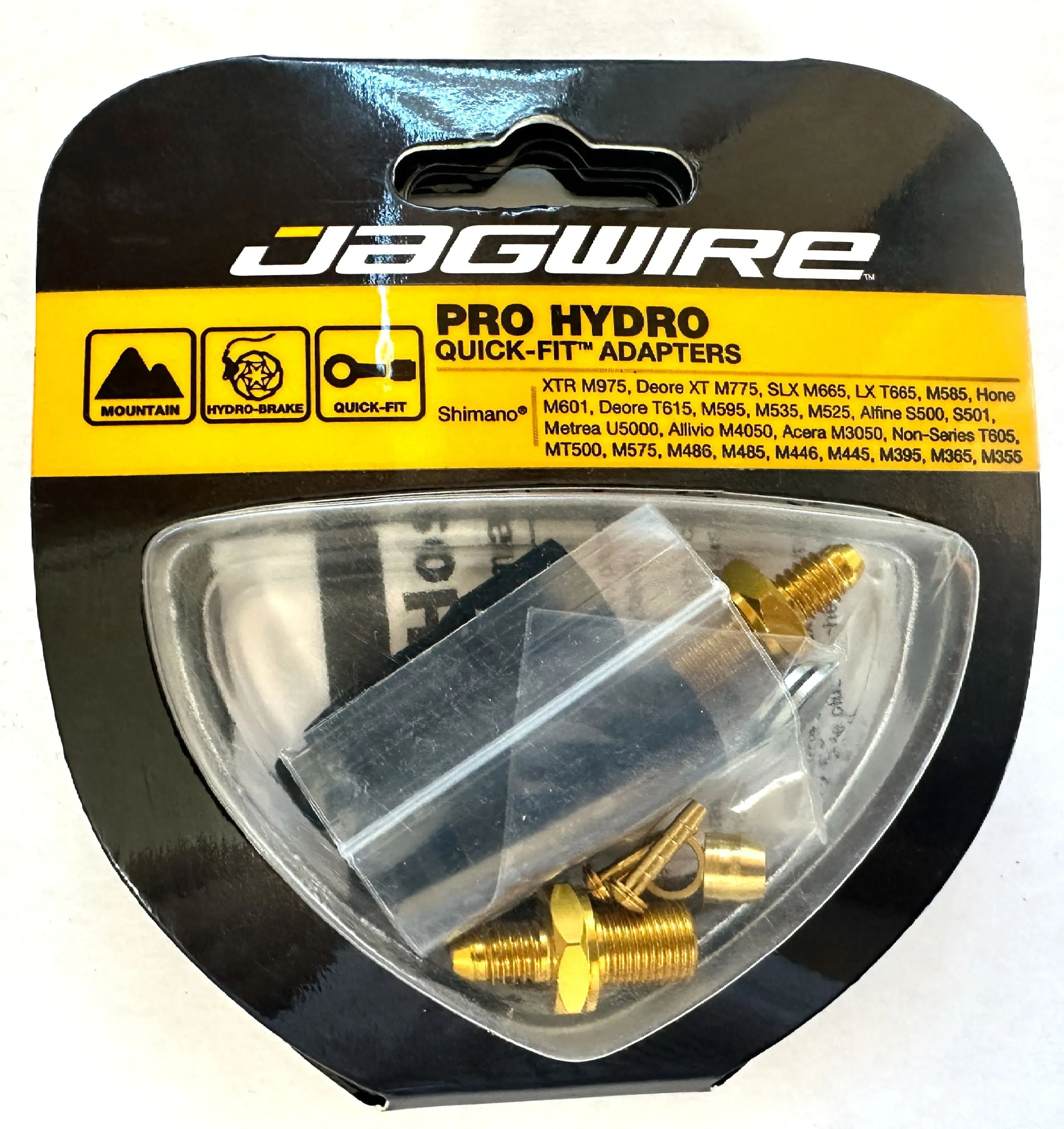 Jagwire Pro Quick-Fit Adapters Hydraulic Hose HFA312 Shimano M585,M775, M975