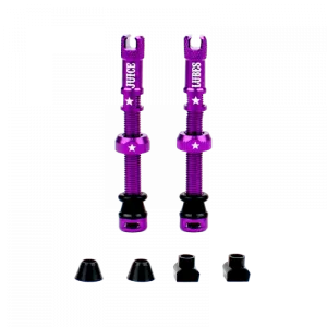 Juice Lubes Tubeless Valves (Purple)