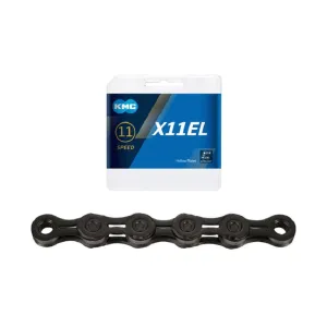 KMC 11 Speed X11EL Black 1/2 x 11/128 Chain