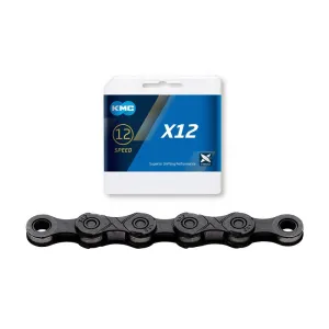 KMC 12 Speed X12 Black Chain