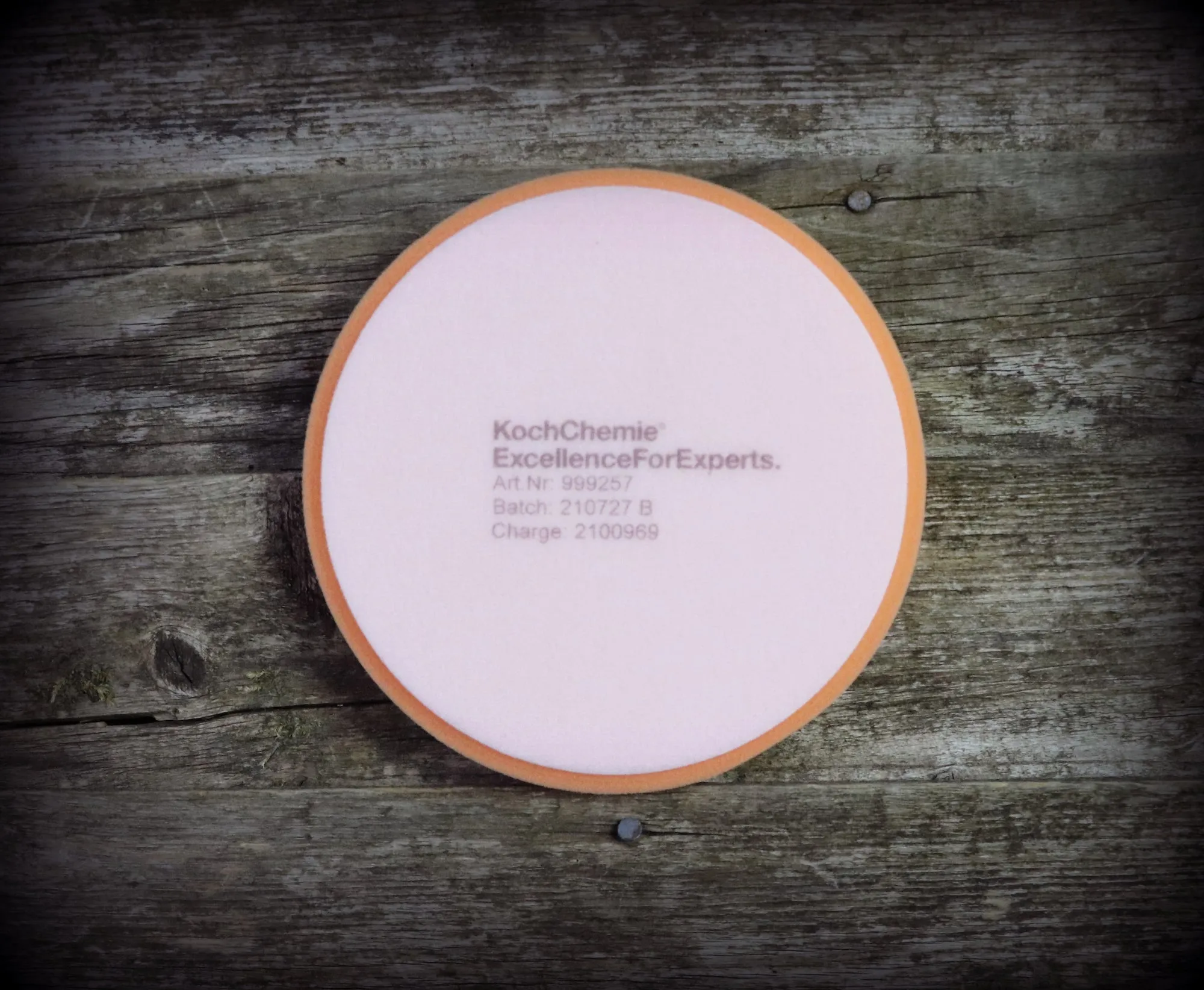 Koch-Chemie Antihologram Orange Waffle Pad (160x25mm)