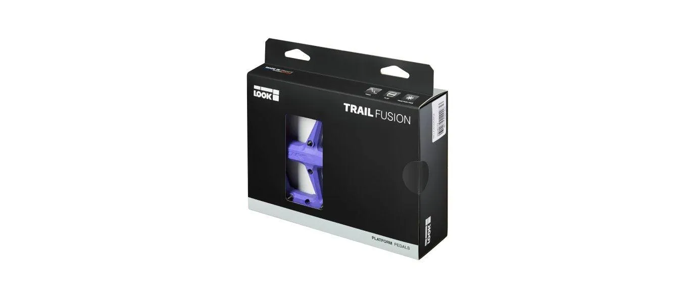 Look Trail Fusion Platform Pedal (Purple)
