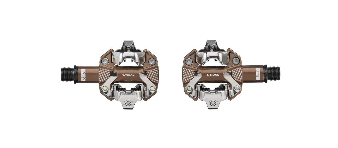 Look X-track Gravel Edition Clipless Pedal (Bronze)