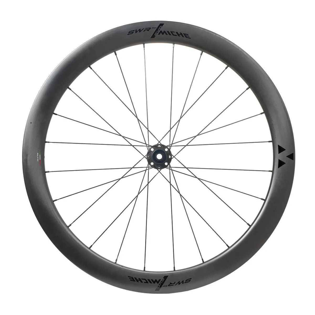 Miche SWR Evo 50 Carbon Tubeless Ready Disc Brake Wheel - Shimano/SRAM (Black)