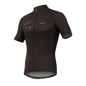Nuckily MA032 Men's Cycling Jersey (Dark Brown)