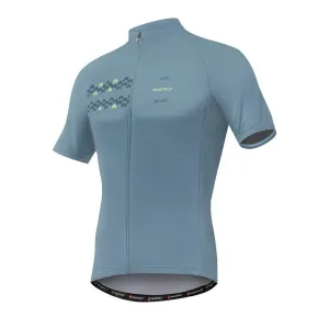 Nuckily MA032 Men's Cycling Jersey (Gray Blue)