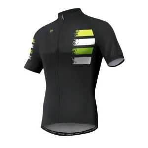 Nuckily MA033 Men's Cycling Jersey (Black)