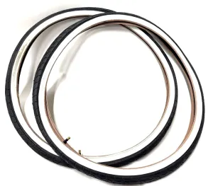 Pair (Lot of 2) Kenda Kwest White Wall K193 Wire Bead 26x1.50" Tires   Tubes