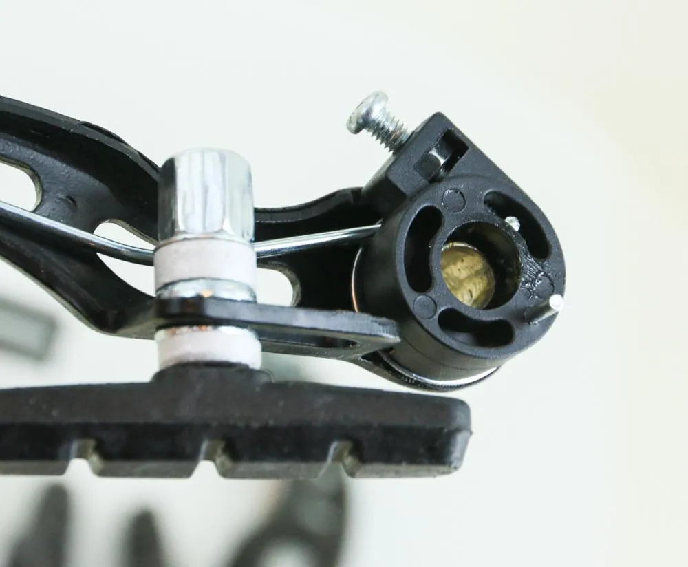 Power V Brake Linear Pull Brakeset   Levers Black MTB Hybrid Bike F   R NEW
