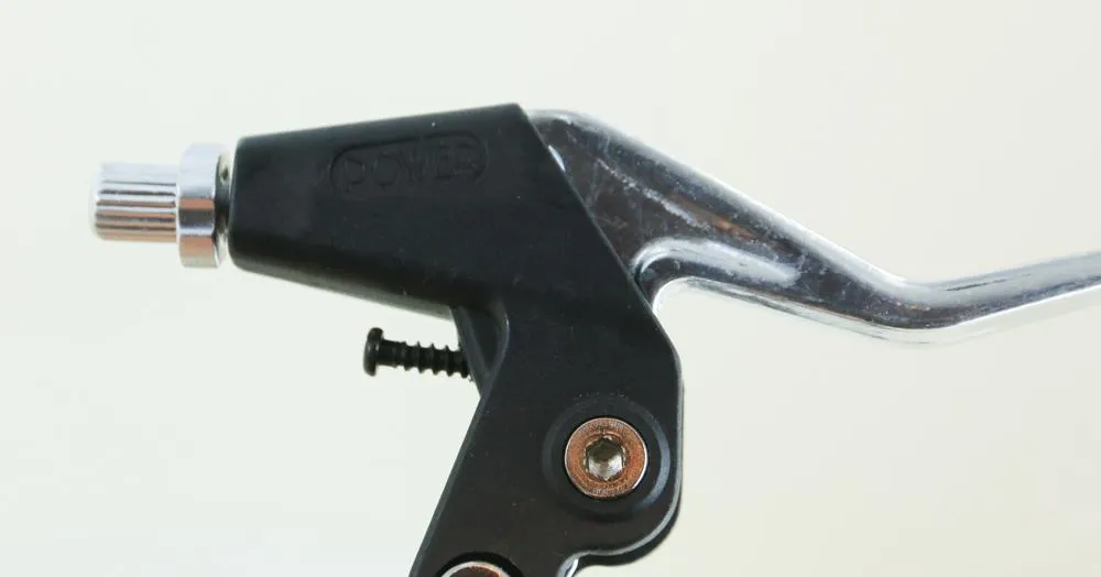 Power V Brake Linear Pull Brakeset   Levers Black MTB Hybrid Bike F   R NEW