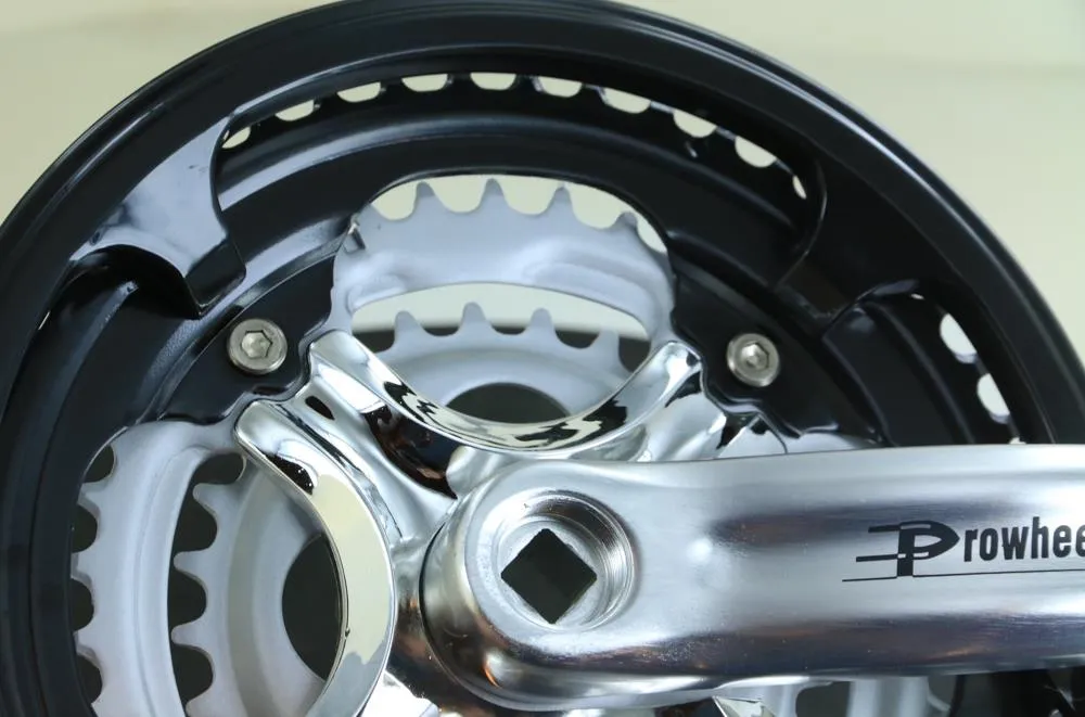 ProWheel 48/38/28T 7/8 Speed Square Taper Hybrid Bike Crankset 170mm NEW