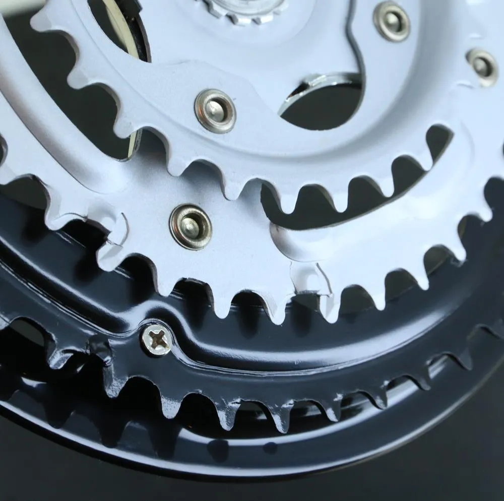 ProWheel 48/38/28T 7/8 Speed Square Taper Hybrid Bike Crankset 170mm NEW