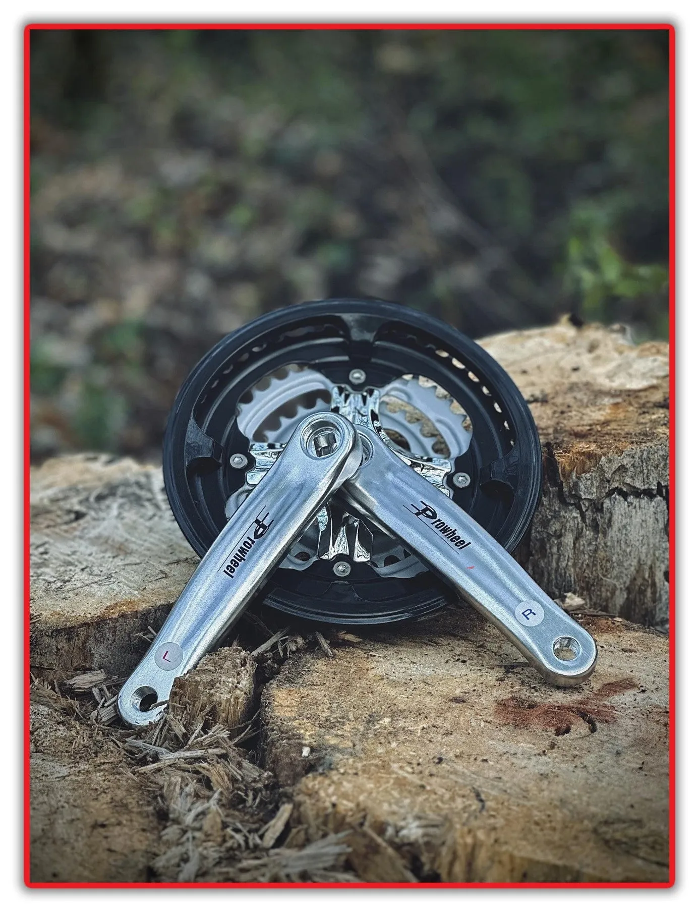 ProWheel 48/38/28T 7/8 Speed Square Taper Hybrid Bike Crankset 170mm NEW