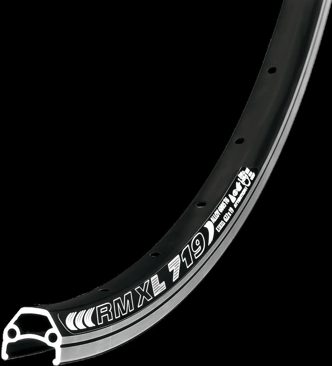 Remerx Dragon Line 719 700c Disc Brake Rim (Black)