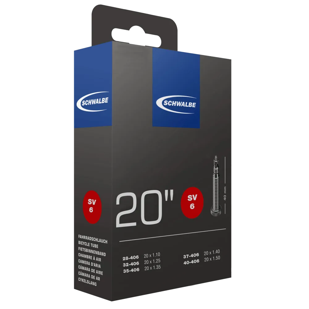 Schwalbe 20x1.50 40mm Presta MTB Tube