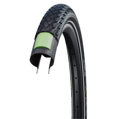 Schwalbe Marathon Greenguard 700c Wired Tire (Black/Reflex)