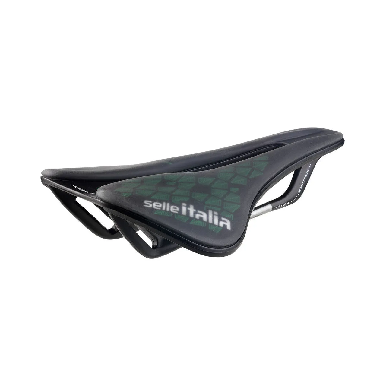 Selle Italia Model X Leaf Saddle (Black/Green)