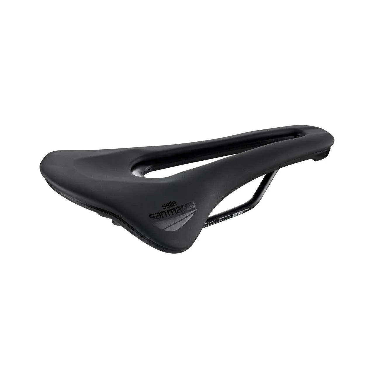 Selle Sanmarco Shortfit 2.0 Sport Saddle (Black)