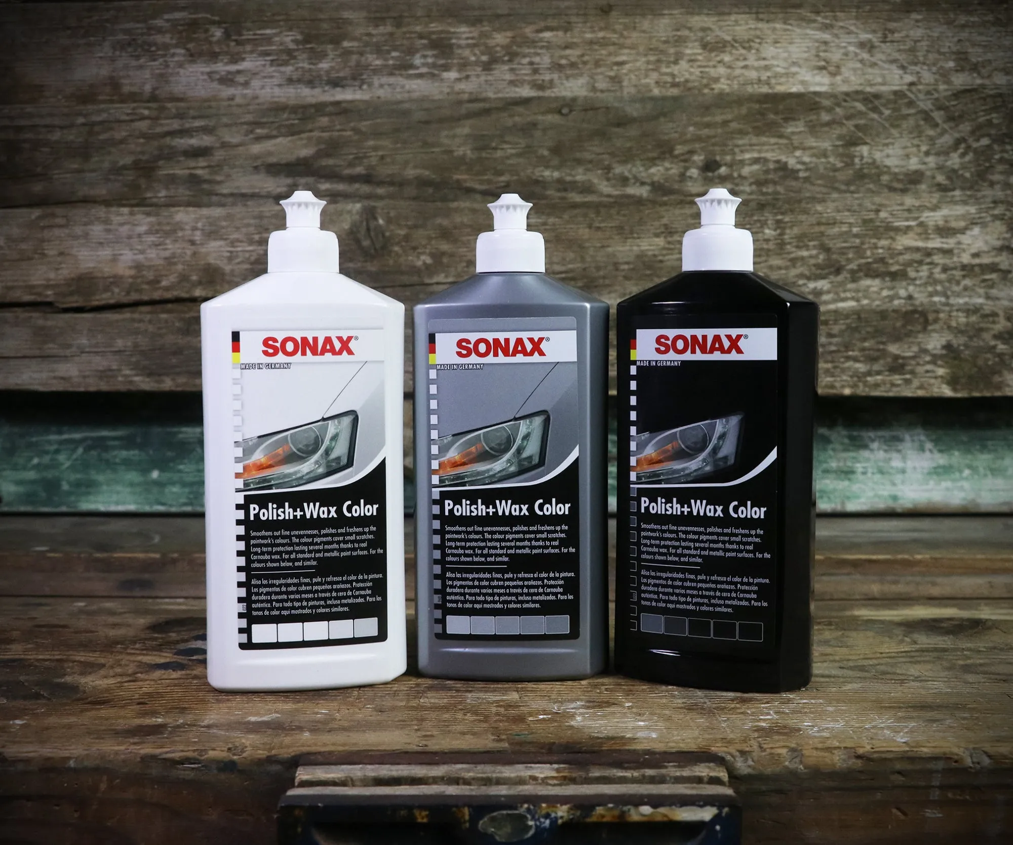 SONAX Polish   Wax Colour (250ml)