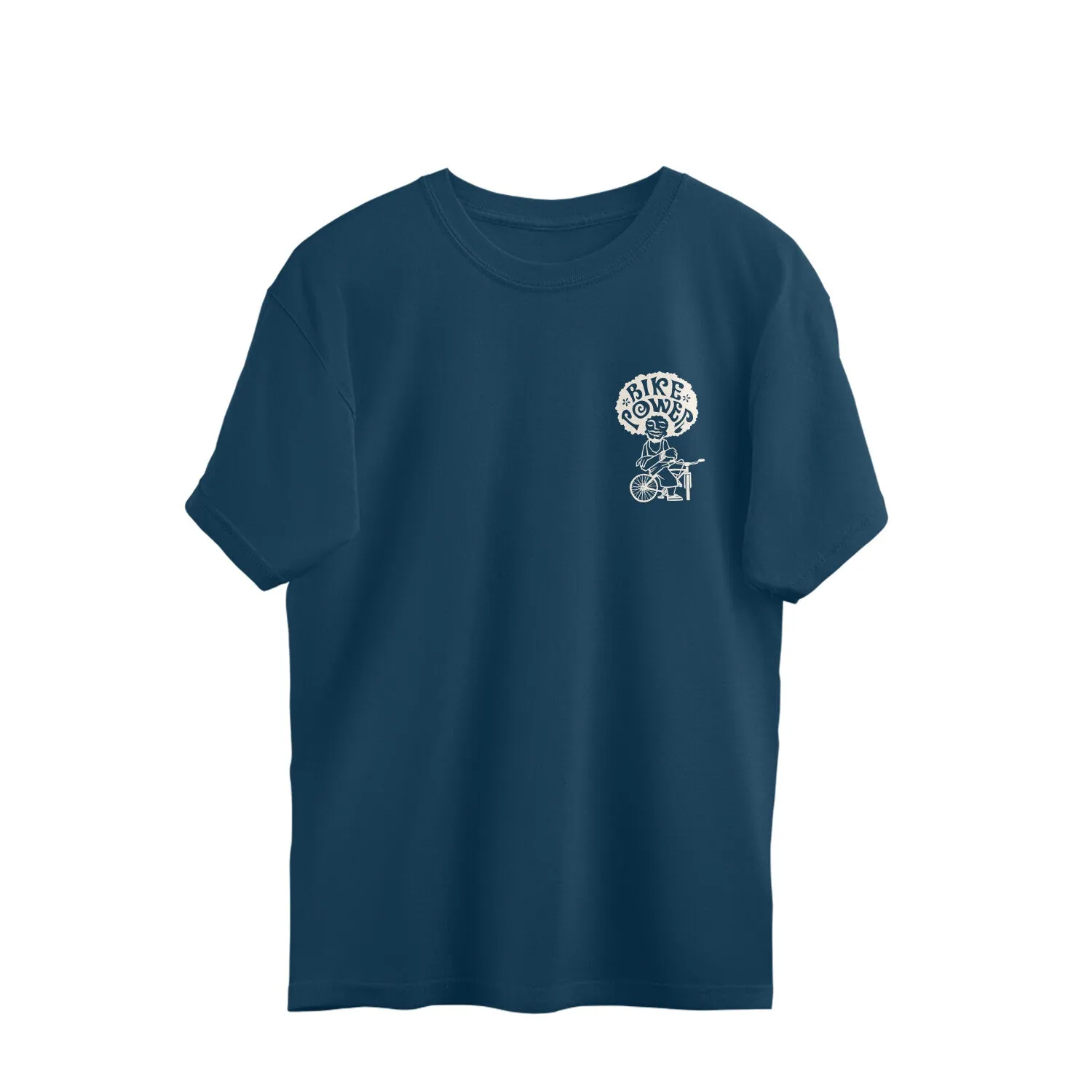 Sport Canvas Bike Power Oversized Unisex T-Shirt