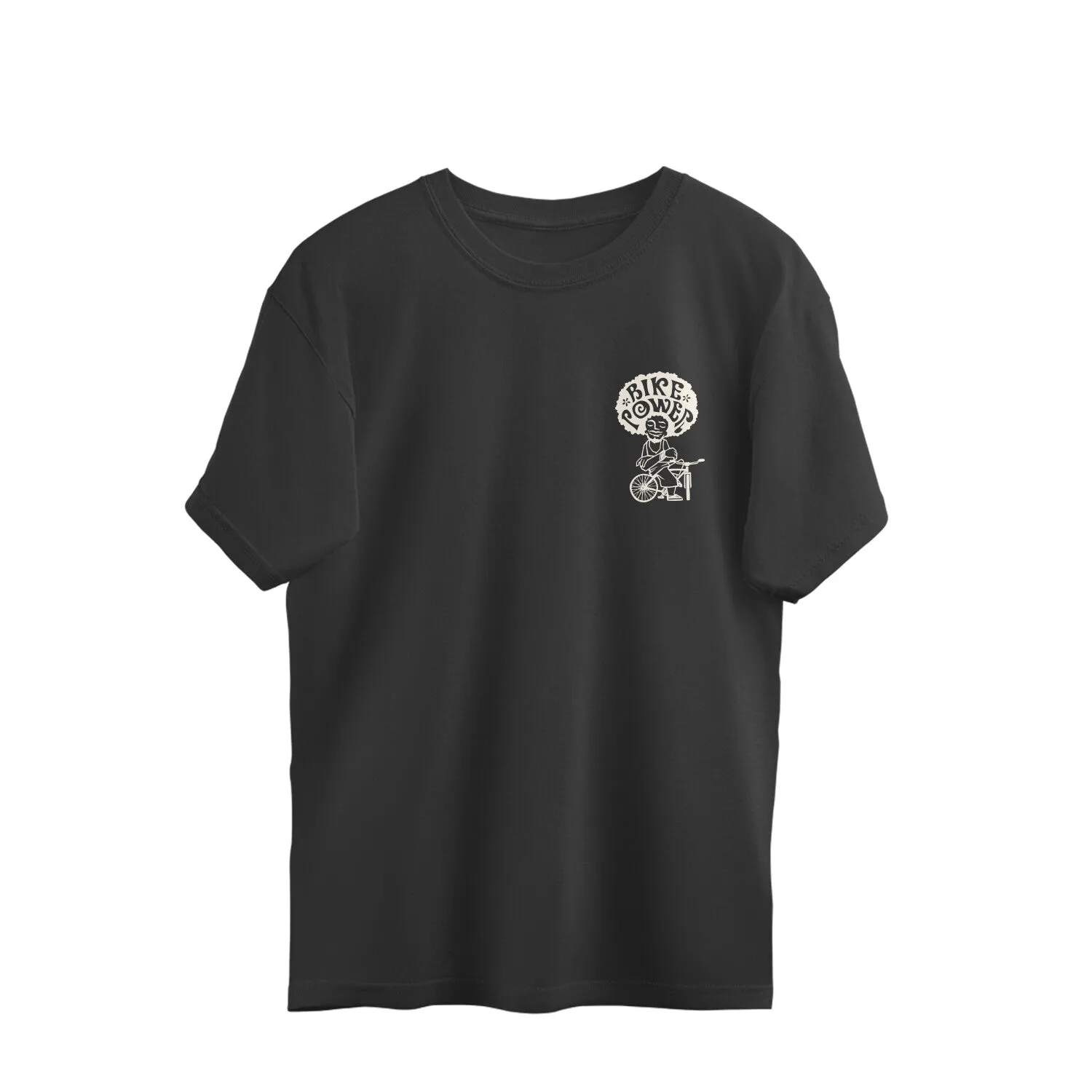 Sport Canvas Bike Power Oversized Unisex T-Shirt