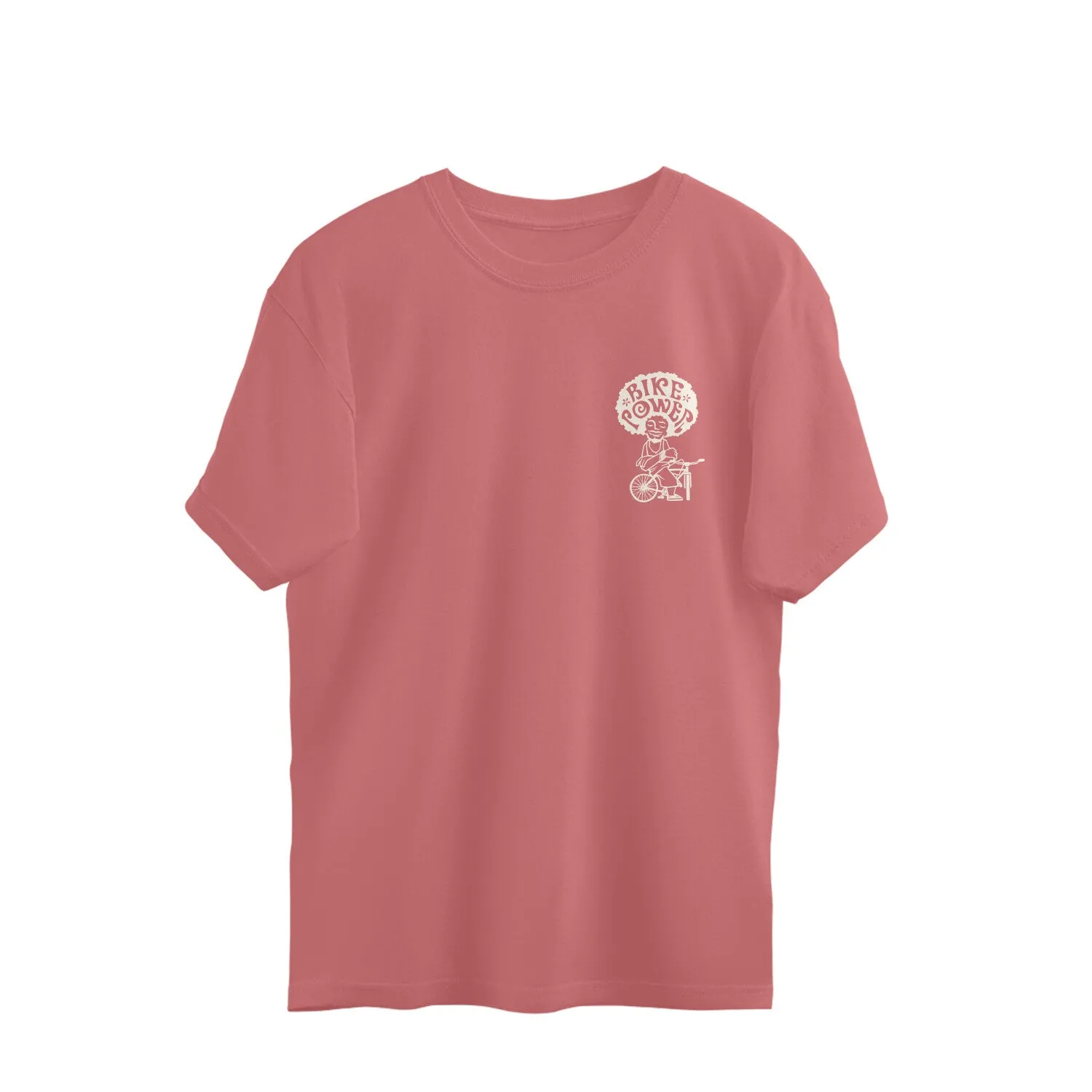 Sport Canvas Bike Power Oversized Unisex T-Shirt